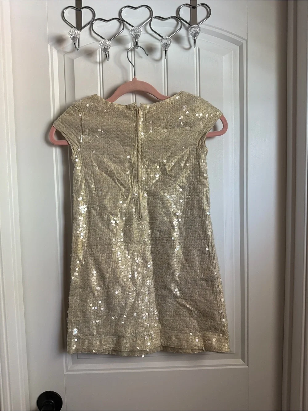 Girls GAP Shiny Sequin Mini Dress 8